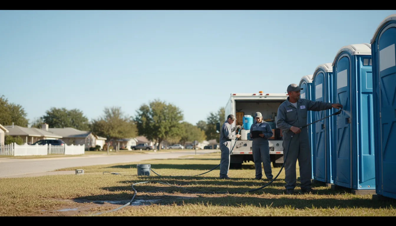 Long-Term Portable Toilet Rental in Schneider, IN near me